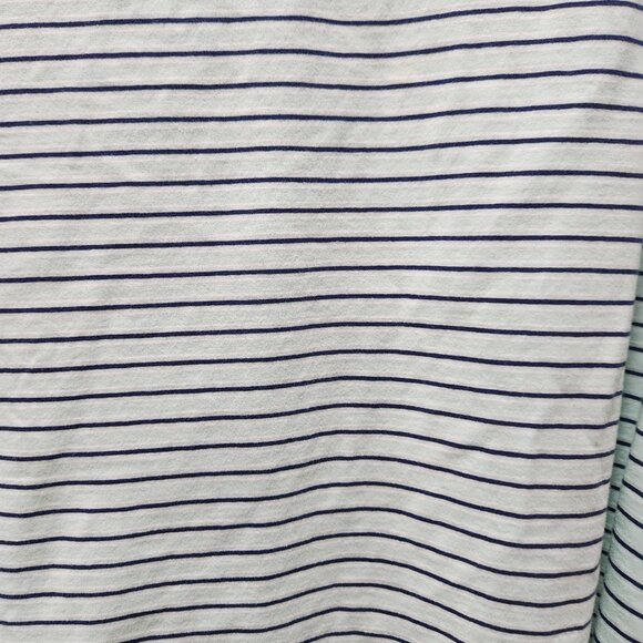 Men's Fairlane Golf Green stripe polo shirt - Picture 3 of 5